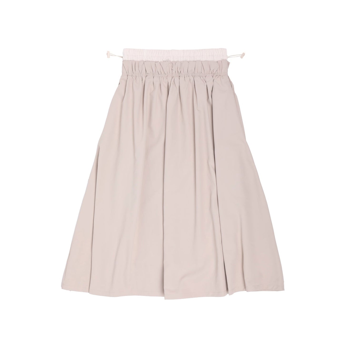 Water-repellent flare skirt