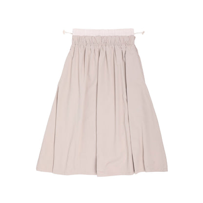 Water-repellent flare skirt