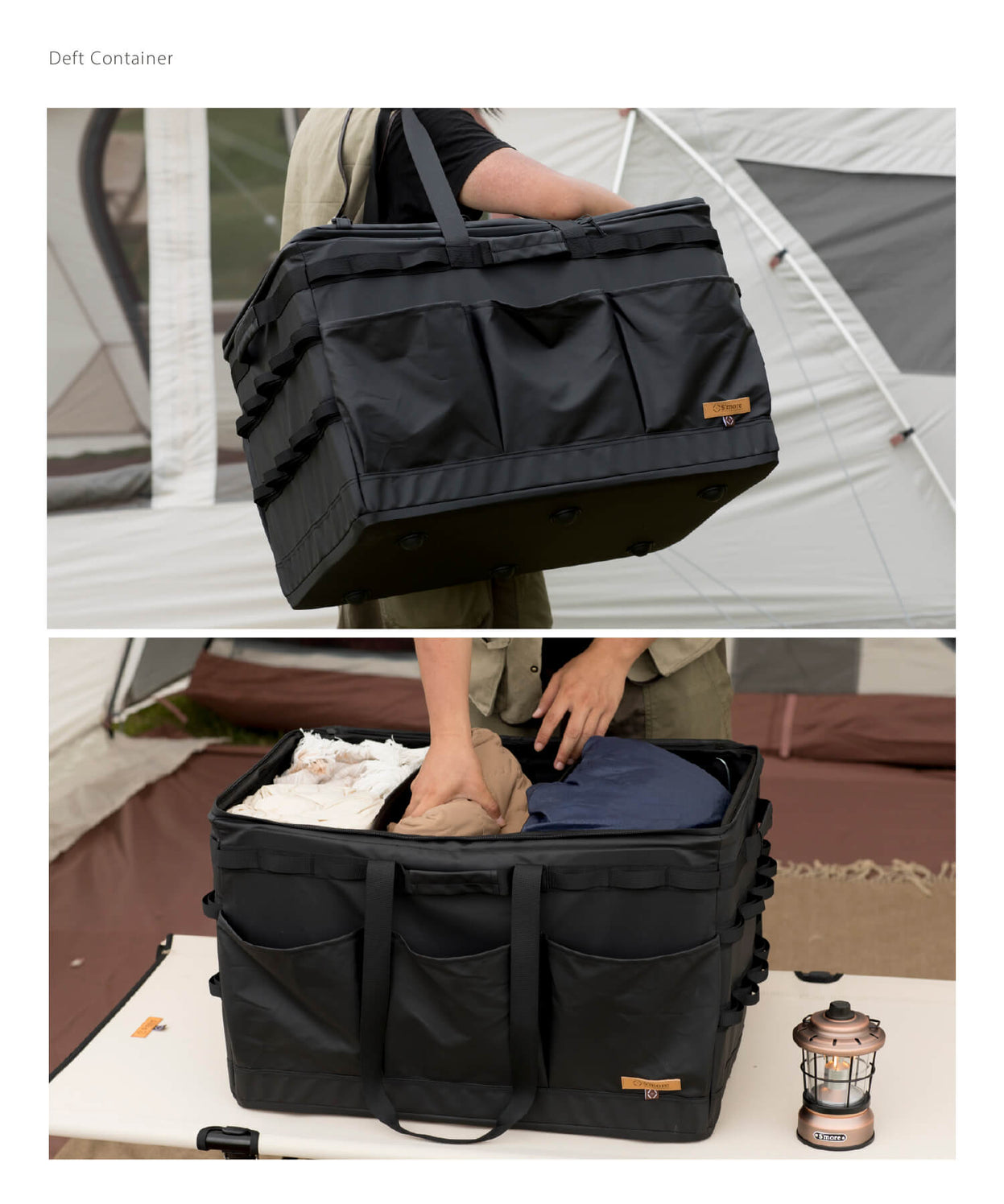 【 Deft Container 】デフトコンテナ 大容量収納可能なコンテナバッグ