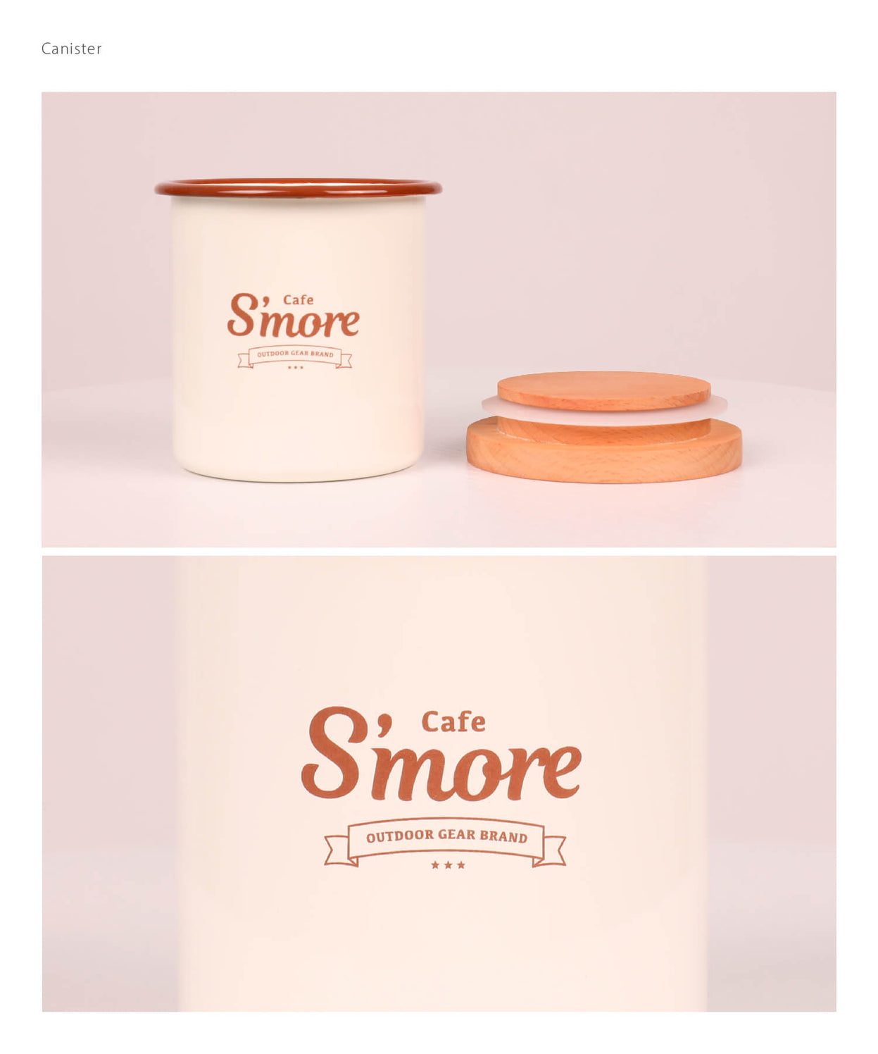 café s'more canister