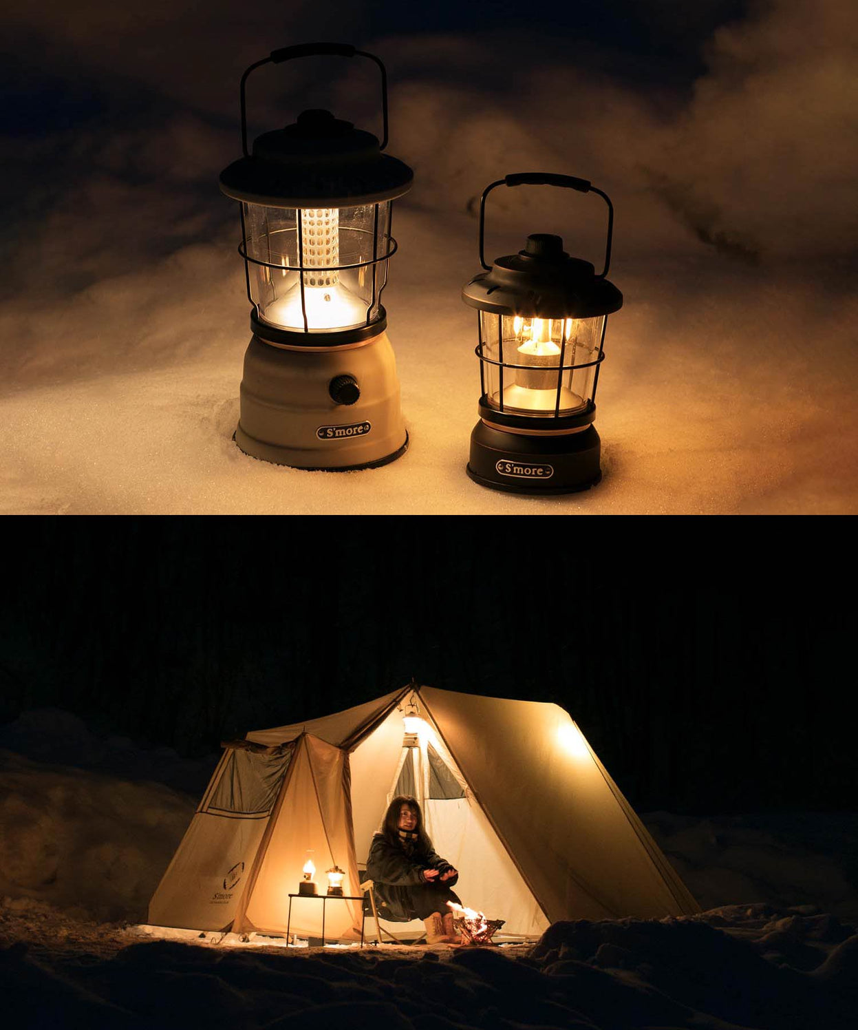 【Twinkle(Grande size)440LM】レトロでクラシックなスタイルのLEDランタン