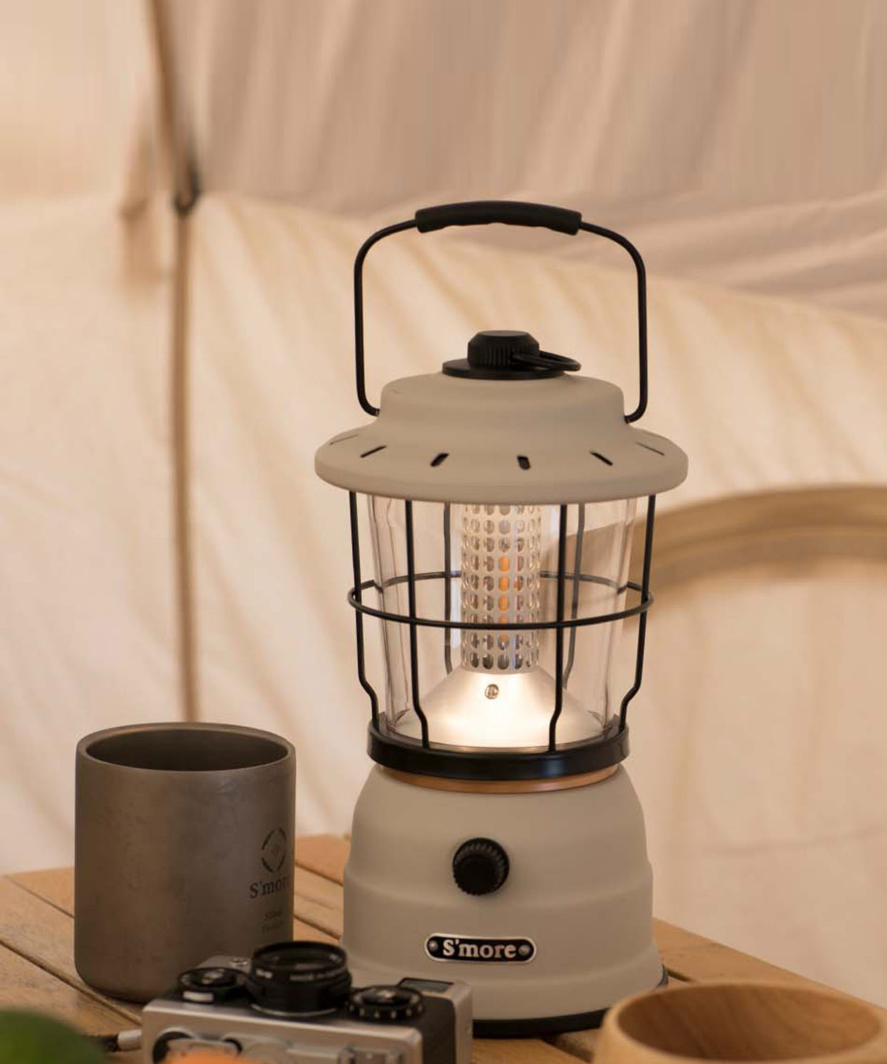 【Twinkle(Grande size)440LM】レトロでクラシックなスタイルのLEDランタン