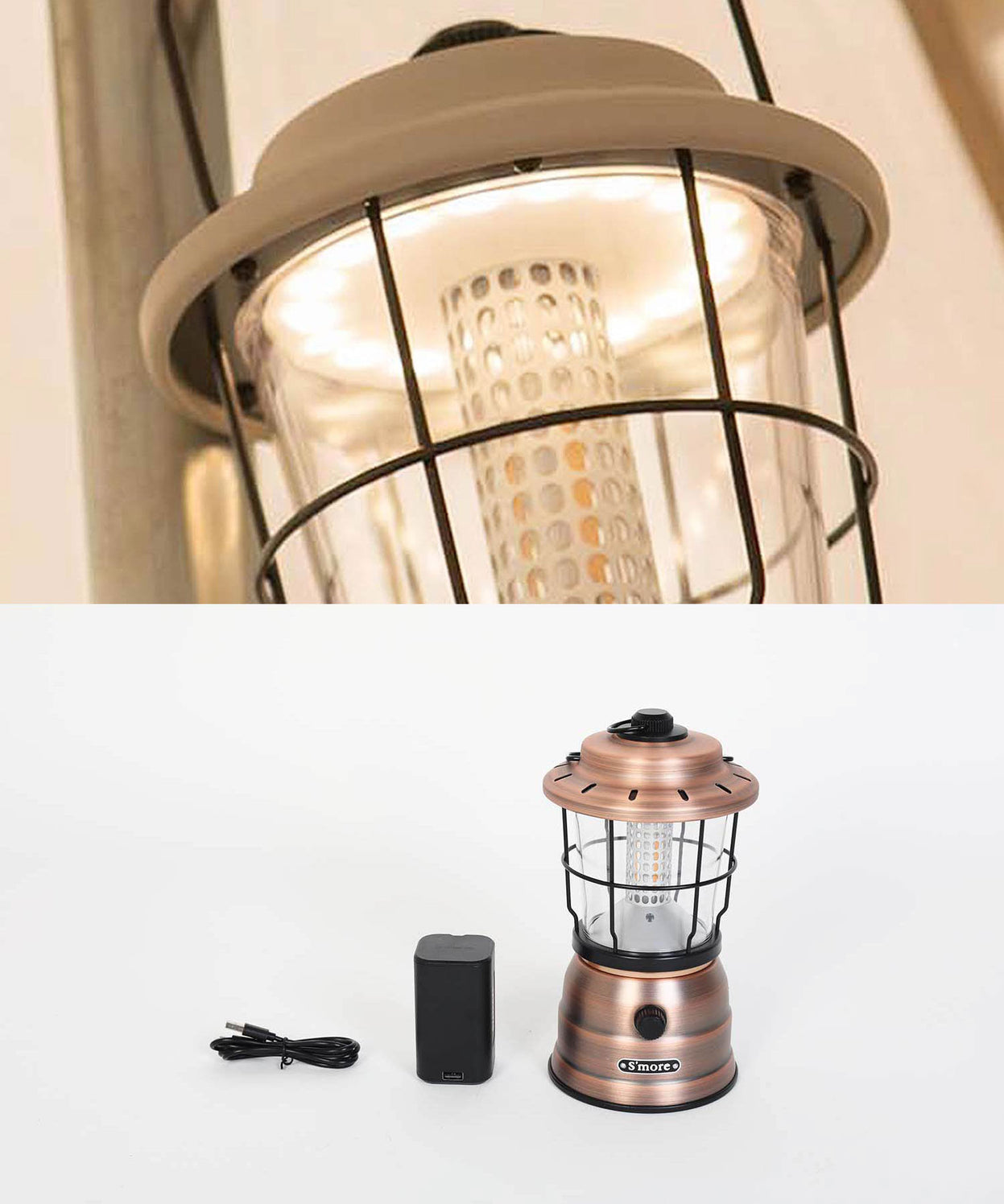 【Twinkle(Grande size)440LM】レトロでクラシックなスタイルのLEDランタン