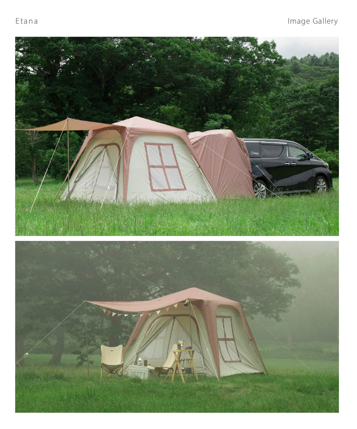 【 Etana 】 カーサイドテント エターナ (別売りインナーマットあり)