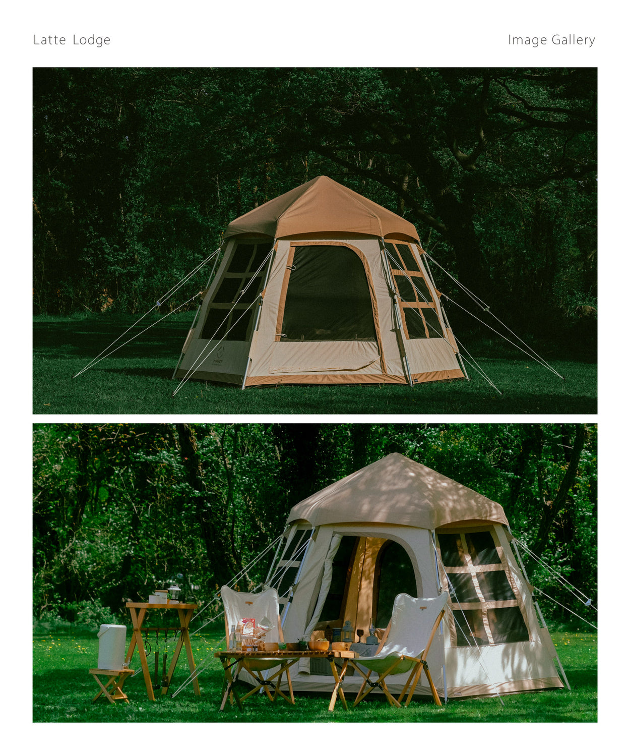 Latte Lodge ラテロッジ ワンタッチTCテント