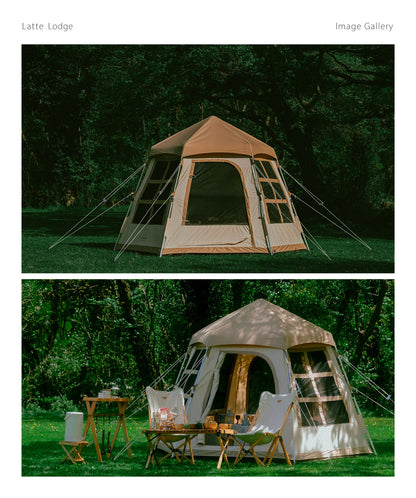 Latte Lodge ラテロッジ ワンタッチTCテント