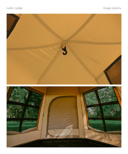 Latte Lodge ラテロッジ ワンタッチTCテント