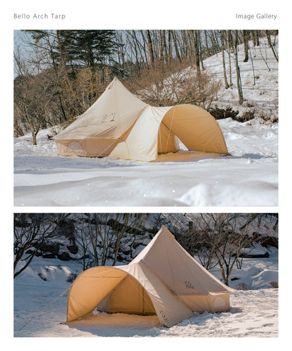 【 Bello Arch Tarp】 ベロアーチタープ ポリコットンタープ