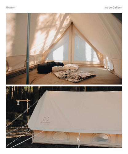 【 Hommi 】 ホミー ポリコットン家型テント