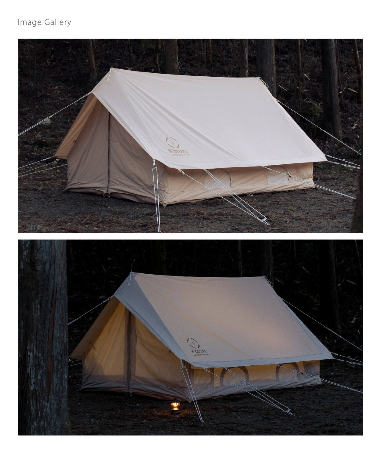 【 Hommi 】 ホミー ポリコットン家型テント