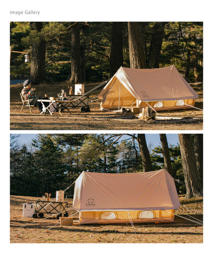 【 Hommi 】 ホミー ポリコットン家型テント