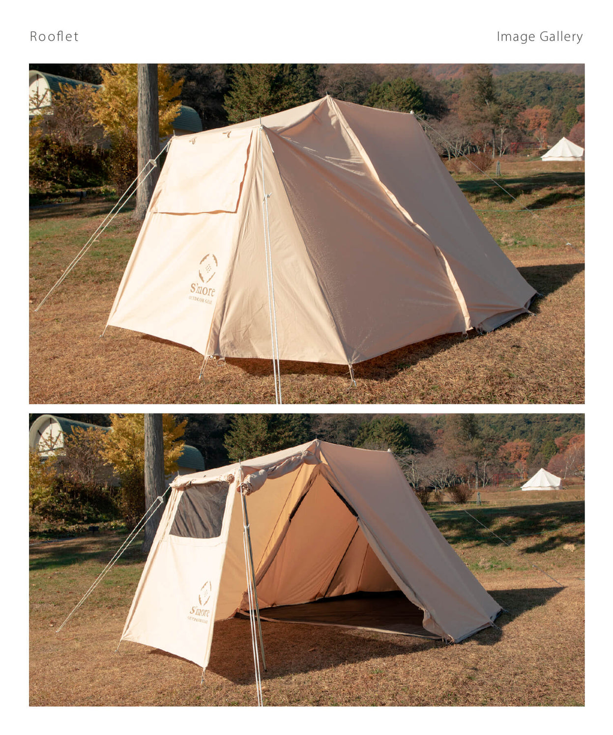 【 Rooflet 】ルーフレット ポリコットン小型テント