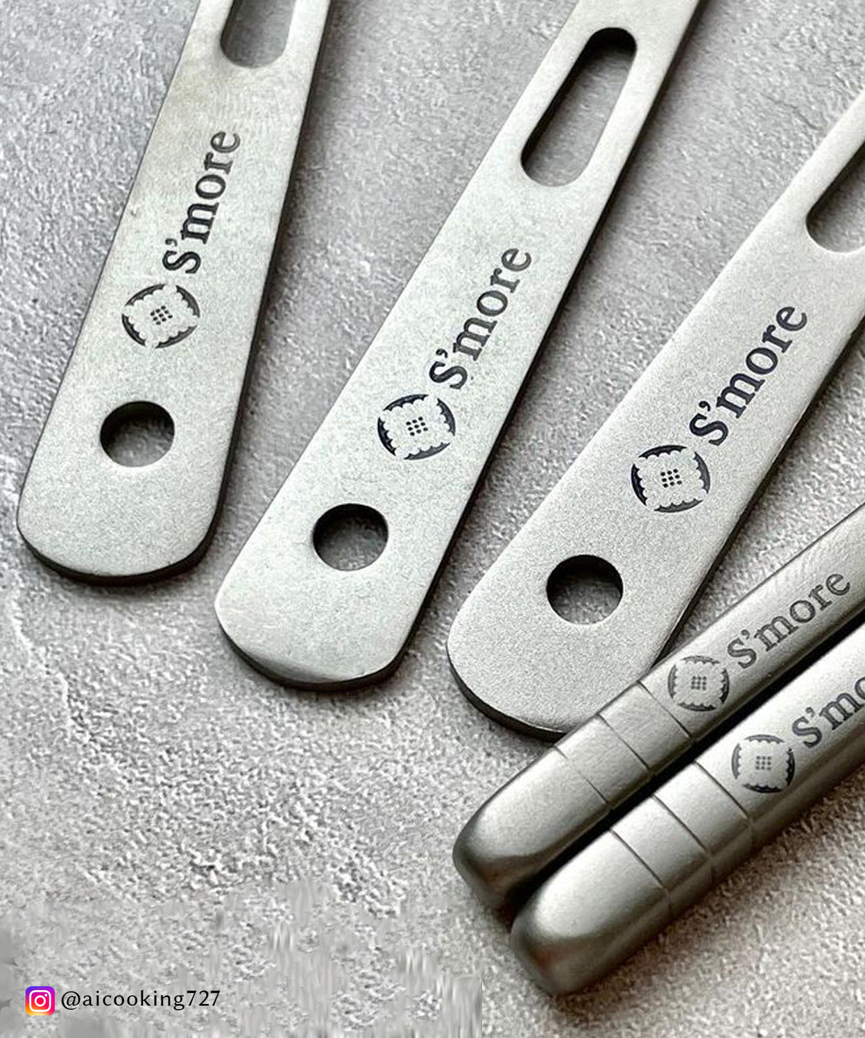 【 Titanium Cutlery Set 】 チタニウムカトラリーセット カトラリー 4点セット