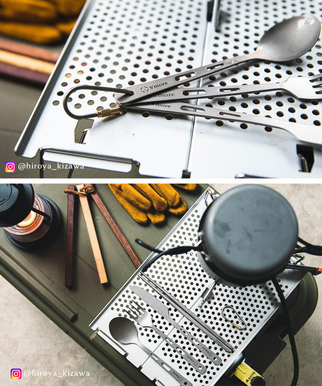 【 Titanium Cutlery Set 】 チタニウムカトラリーセット カトラリー 4点セット