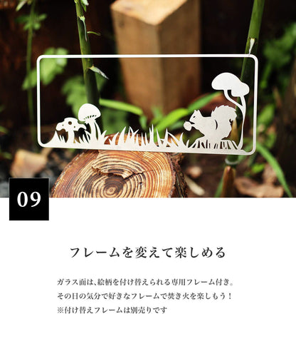 【 Magic Stove 】　持ち運びコンパクト収納★薪ストーブ