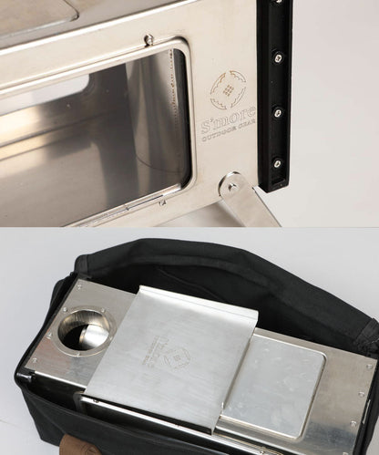 【 Magic Stove 】　持ち運びコンパクト収納★薪ストーブ