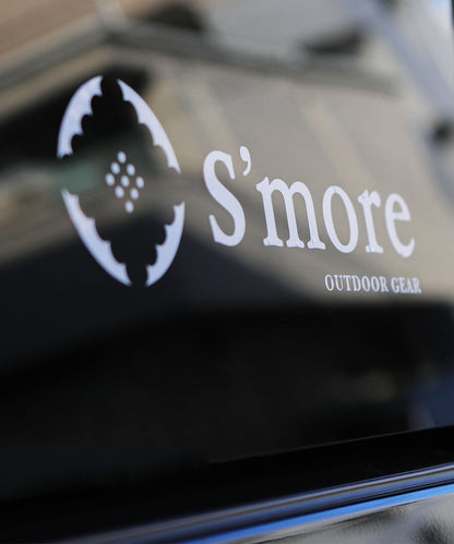 【 Logo Sticker 】 ステッカー アウトドア ブランド S'more