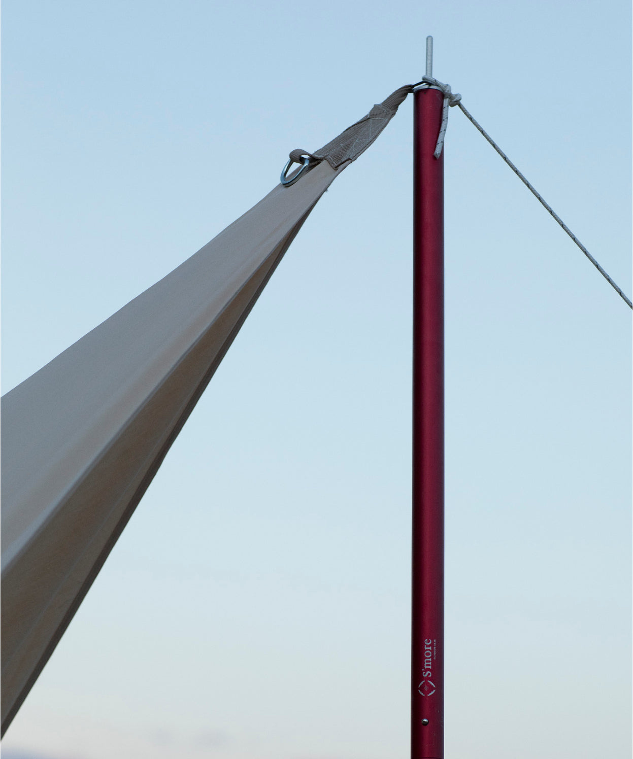 【 Alumi pole 2.8 】 アルミポール 2.8 ブラック シルバー レッド 直径33mm 高さ140～280cm