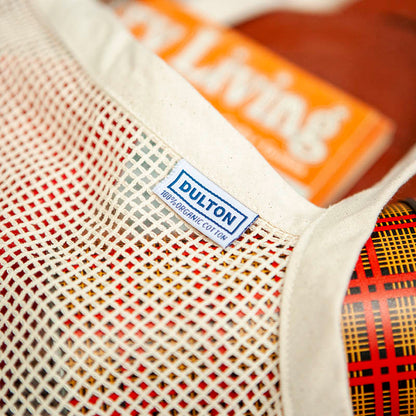 COTTON HALF MESH BAG / コットン ハーフ メッシュ バッグ