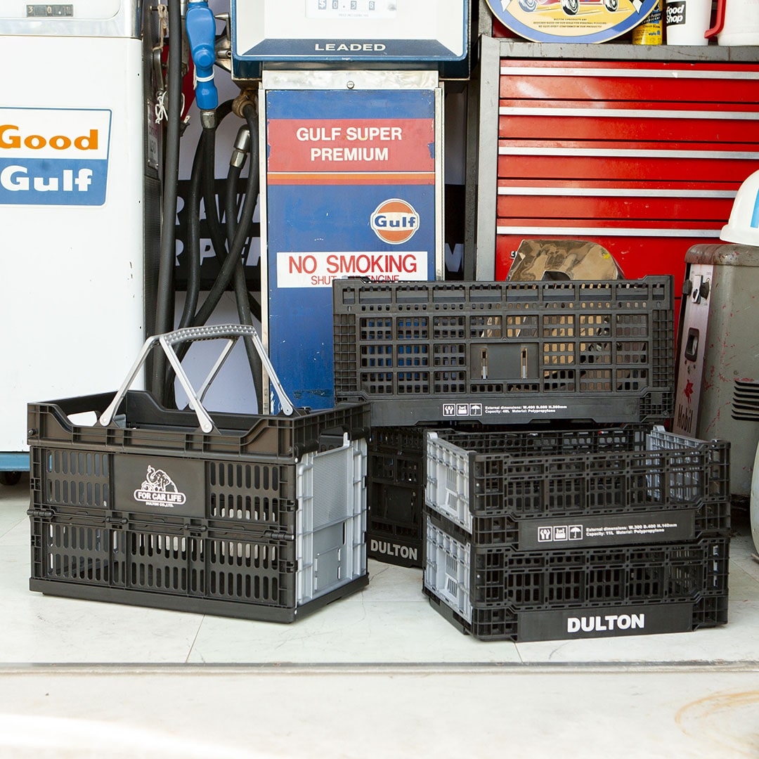 FOLDING SHOPPING BASKET 30L / フォールディング ショッピング バスケット 30L