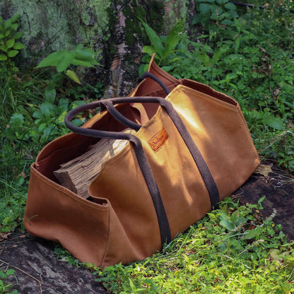 WAX CANVAS LOG BAG / ワックス キャンバス ログ バッグ