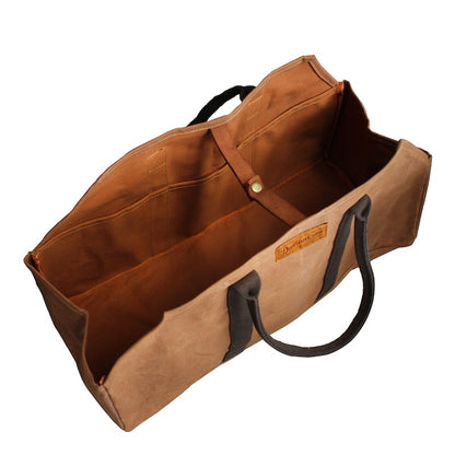 WAX CANVAS LOG BAG / ワックス キャンバス ログ バッグ