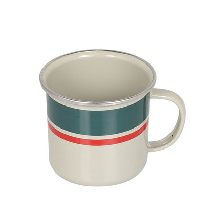 SS RIM ENAMELED MUG / ステンレス リム エナメル マグ