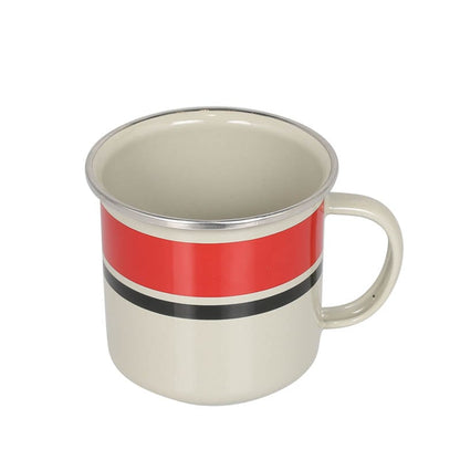 SS RIM ENAMELED MUG / ステンレス リム エナメル マグ
